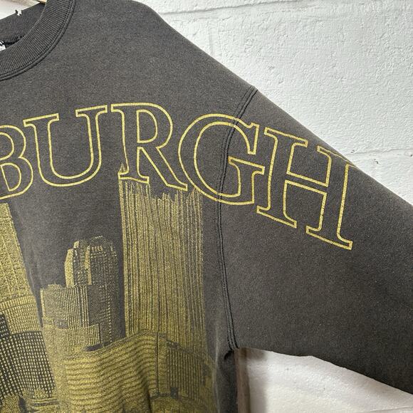 Vintage NFL Pittsburgh Steelers City Spellout Sweatshirt USA - Picture 5 of 9